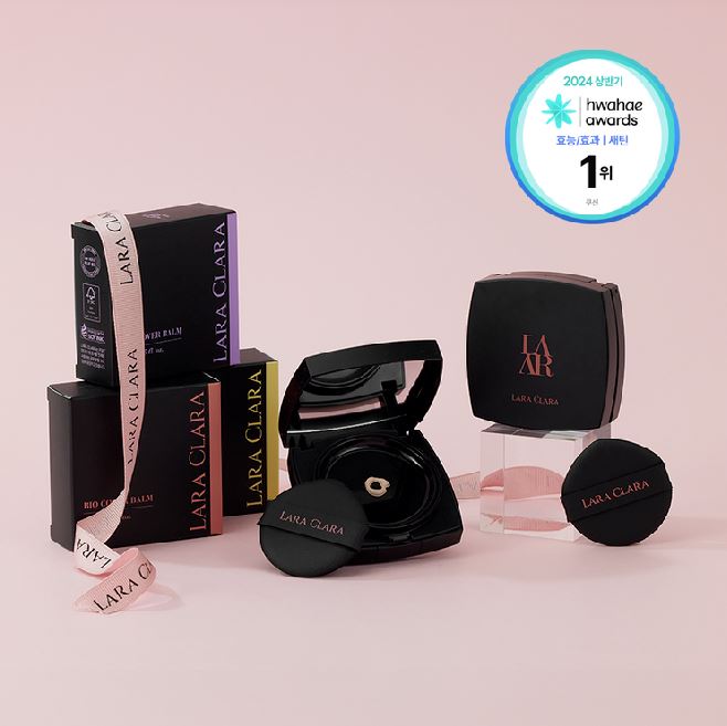 LARA CLARA - Bio cover balm BB cushion BB cream CICA care